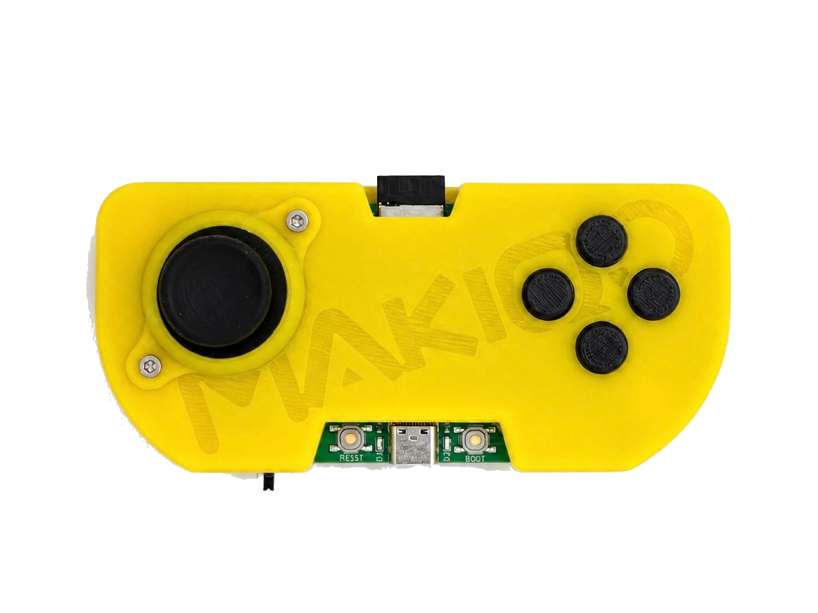 Yellow MAKIQO programmable controller